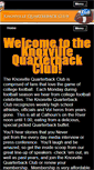 Mobile Screenshot of knoxqbclub.com